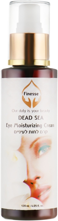 Зволожувальний крем для шкіри навколо очей - Finesse Dead Sea Eye Moisturizing Cream — фото N1