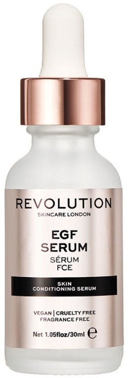 Антивікова сироватка для обличчя проти зморшок - Makeup Revolution EGF Conditioning Serum — фото N2