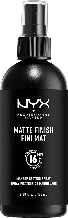 Спрей-фиксатор для макияжа с матовым финишем - NYX Professional Makeup Matte Finish Long Lasting Setting Spray — фото N5