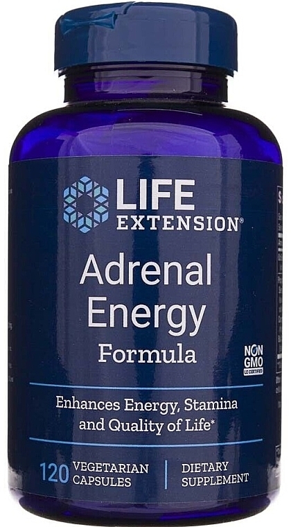 Харчові добавки - Life Extension Adrenal Energy Formula — фото N3