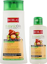 Парфумерія, косметика Набір - Bioblas Botanic Oils Argan Oil Shampoo (shm/360ml + shm/150ml)