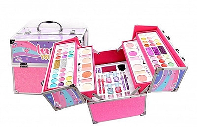 Набор косметики в чемодане для девочек - Martinelia Super Girl Fabulos Colors — фото N1