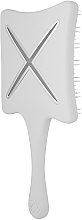 Расческа-детанглер - Ikoo Paddle X Platinum White — фото N2