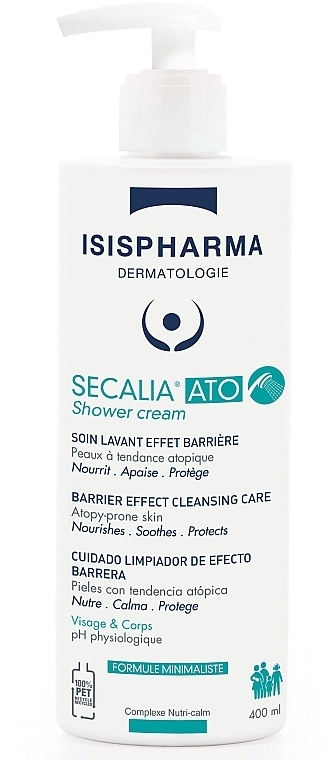 Крем для душу для атопічної шкіри - Isispharma Secalia ATO Shower Cream — фото N1