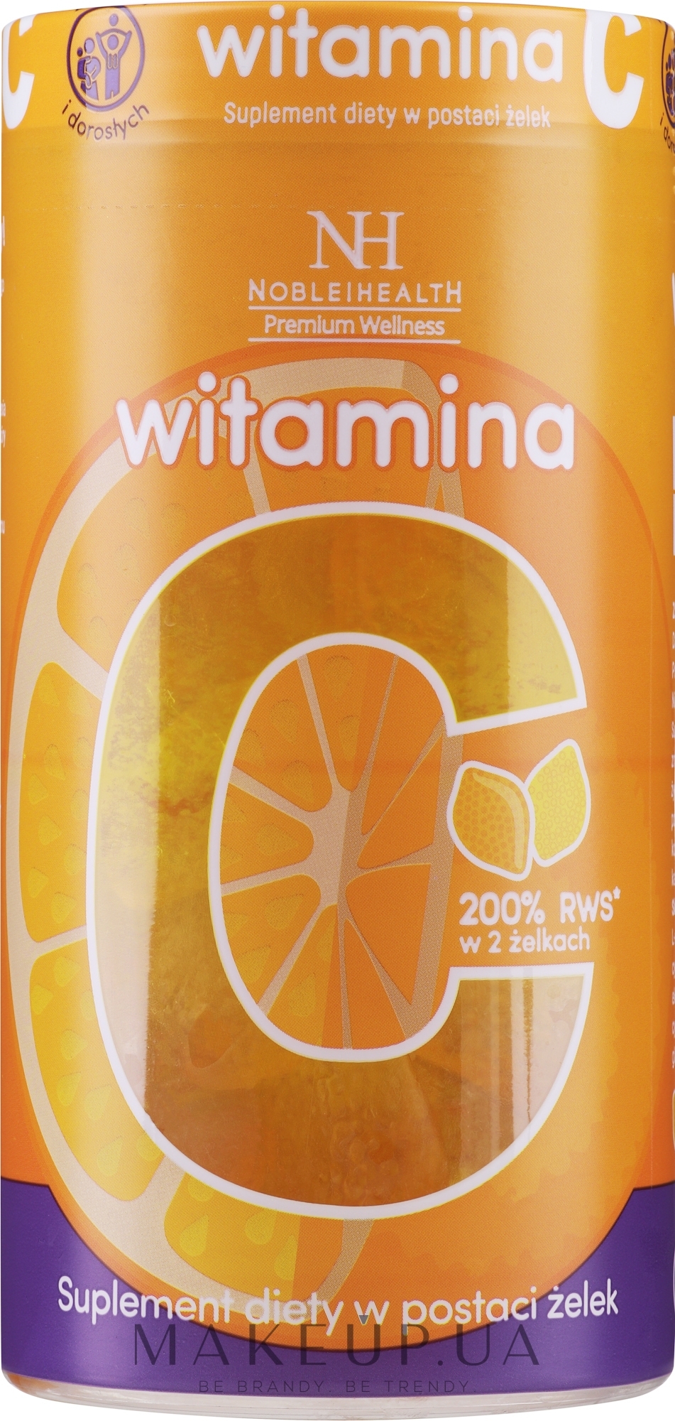 Вітамін С у желе - Noble Health Vitamin C — фото 60шт
