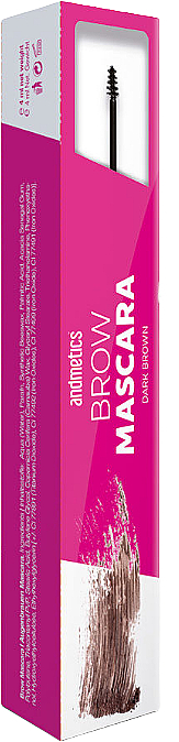 Туш для брів - Andmetics Brow Mascara — фото N1