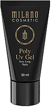 Парфумерія, косметика Полігель для нігтів - Milano Cosmetic Shimmer Poly Uv Gel *