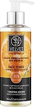 Парфумерія, косметика Тонік для обличчя "Toning & Rejuvenation" - Velvet Love for Nature Organic Orange & Amaranth Face Toner
