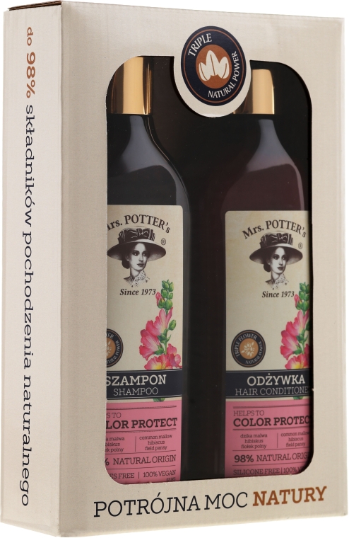 Набор - Mrs. Potter's Triple Flower (shm/390ml + cond/390ml)