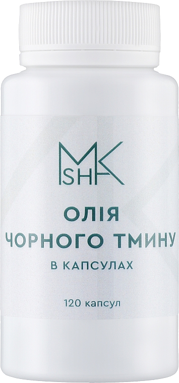 Масло черного тмина в капсулах - M.A.K&SHAM — фото N1