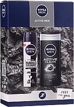 Парфумерія, косметика Набір - NIVEA Active Care (sh/gel/250ml + deo/150ml)