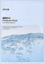 Духи, Парфюмерия, косметика Увлажняющая тканевая маска для лица с березовым соком - Anua Birch Moisture Sheet Mask