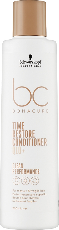 Кондиционер для волос - Schwarzkopf Professional Bonacure Time Restore Conditioner Q10+