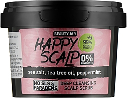 Парфумерія, косметика Очищувальний скраб для шкіри голови - Beauty Jar Happy Skalp Deep Cleansing Scalp Scrub