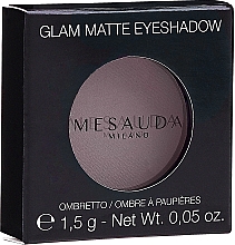 Парфумерія, косметика Матові тіні для повік - Mesauda Milano Glam Matte Eye Shadow