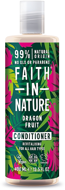 Кондиционер для волос "Питахайя" - Faith In Nature Dragon Fruit Conditioner — фото N1