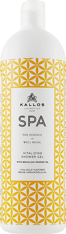 Гель для душу підбадьорливий - Kallos Cosmetics SPA Vitalizing Shower Gel — фото N4