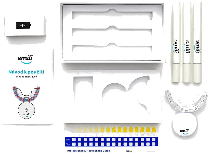 Набор для отбеливания зубов - Smili Starter Teeth Whitening Kit — фото N2