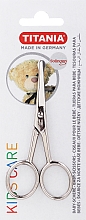 Парфумерія, косметика Ножиці для нігтів дитячі, 9,5 см,1050/14 - Titania Baby Nail Scissors
