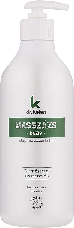 Эмульсия для массажа - Dr.Kelen Basic Massage Emulsion — фото N1