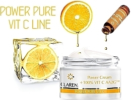 УЦІНКА Крем зі 100% активним вітаміном С і екстрактом шовку - Clarena Power Cream 100% Vit C Aa2g * — фото N5