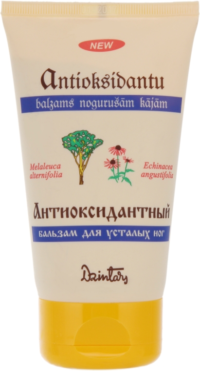 Антиоксидантный бальзам для усталых ног - Dzintars Antioksidantu Balm