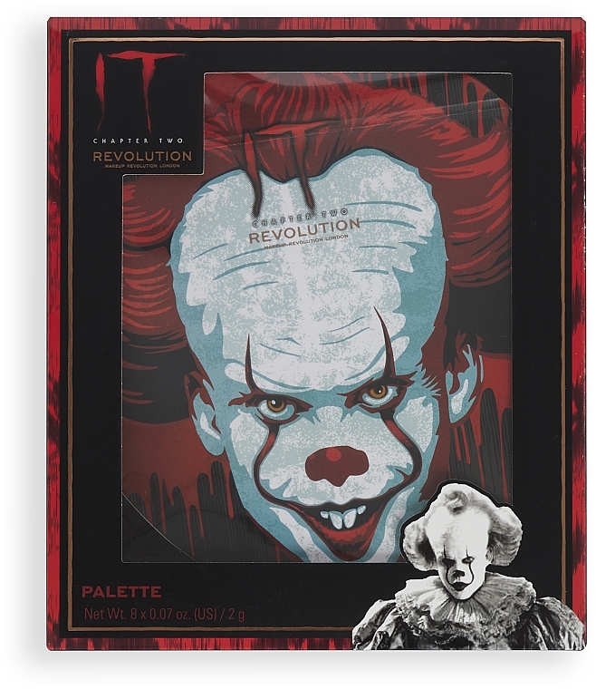 Грим для обличчя й тіла - Makeup Revolution X IT Clown Artist Paint Set — фото N1