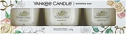 Набір - Yankee Candle Wedding Day (candle/3x37g) — фото N1