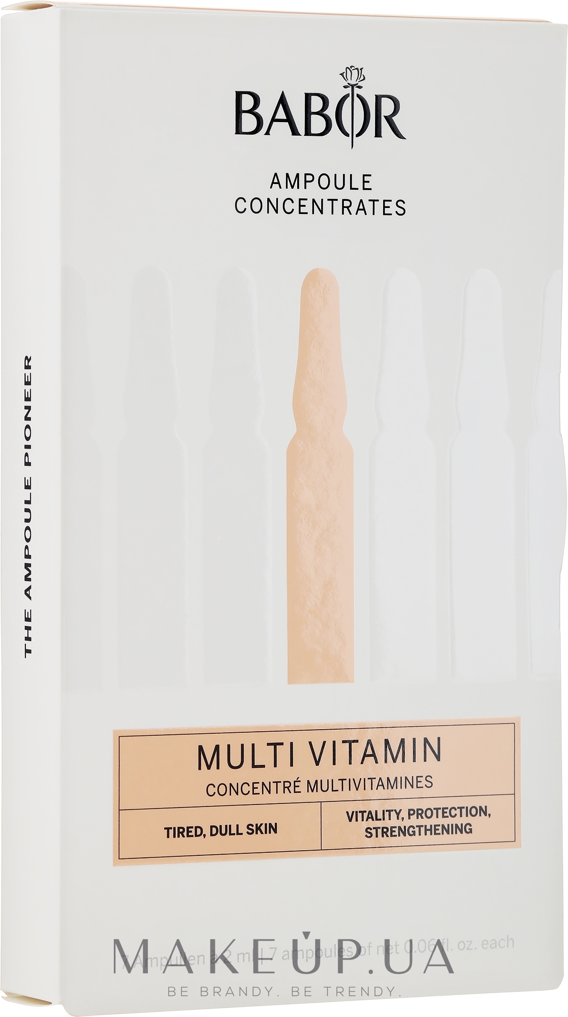 Укрепляющие ампулы для лица - Babor Ampoule Concentrates Multi Vitamin — фото 7x2ml