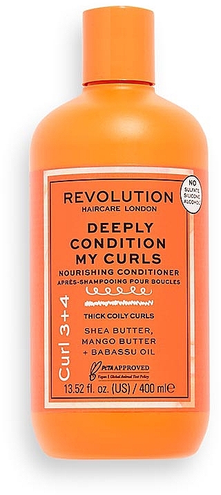Кондиціонер для волосся - Revolution Deeply Hydrate My Curls Nourishing Conditioner — фото N1