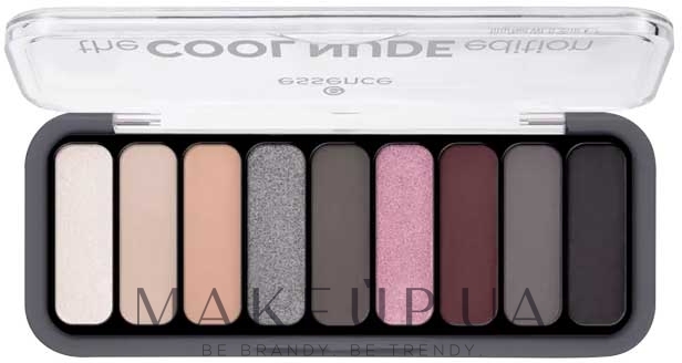 Палетка тіней для повік - Essence The Cool Nude Edition Eyeshadow Palette — фото 10g