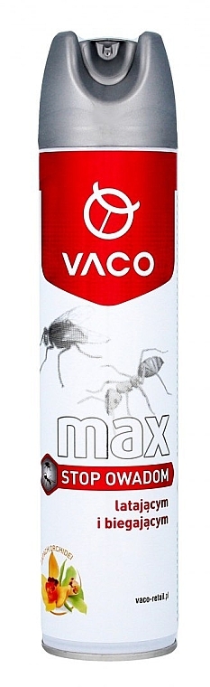 Аэрозольный спрей от насекомых - Vaco Max Spray Stop — фото N1