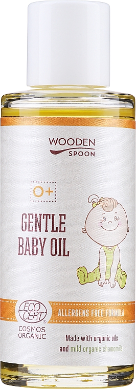 Нежное детское масло - Wooden Spoon Gentle Baby Oil — фото N1