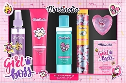 Духи, Парфюмерия, косметика УЦЕНКА Набор, 6 продуктов - Martinelia Super Girl Bath & Shower Set *