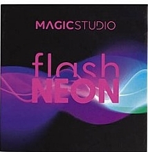 Палетка тіней для повік - Magic Studio Flash Neon Eye Shadow Palette 9 Color — фото N1