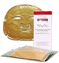 Парфумерія, косметика Колагенова маска із золотом - Natural Collagen Inventia Pure Gold Mask With Collagen