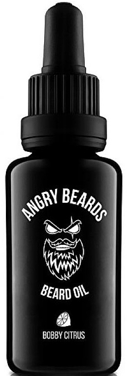 Масло для бороды - Angry Beards Bobby Citrus Beard Oil — фото N1