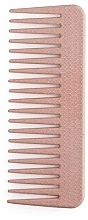 Парфумерія, косметика Гребінь біорозкладний, рожевий - IDC Institute Eco Rake Comb