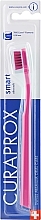 Зубная щетка для детей "CS Smart" (от 5 лет), розовая, розовая щетина - Curaprox — фото N1