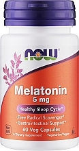 Парфумерія, косметика Мелатонін від безсоння, 5 мг. - Now Foods Melatonin 5 mg
