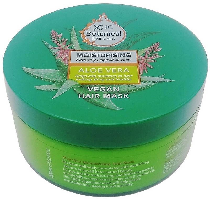 Маска для волос - Xpel Botanical Aloe Vera Moisturising Vegan Hair Mask — фото N1