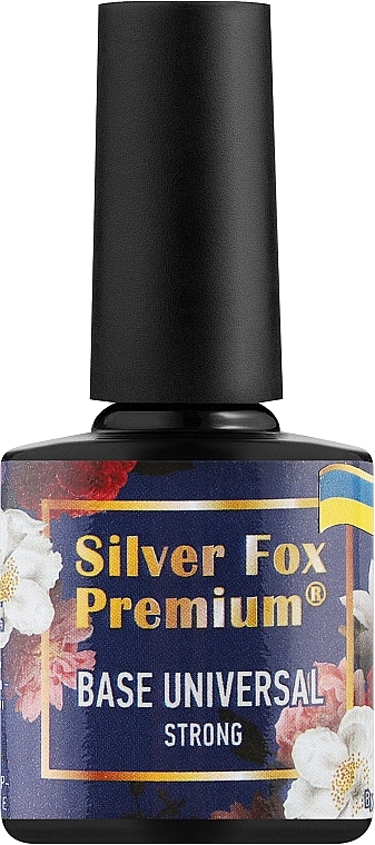 База для гель-лака и геля, 8 мл - Silver Fox Premium Base Gel Polish — фото N1