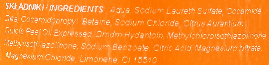 Гель для душу "Апельсин" - Jadwiga Shower Gel — фото N3
