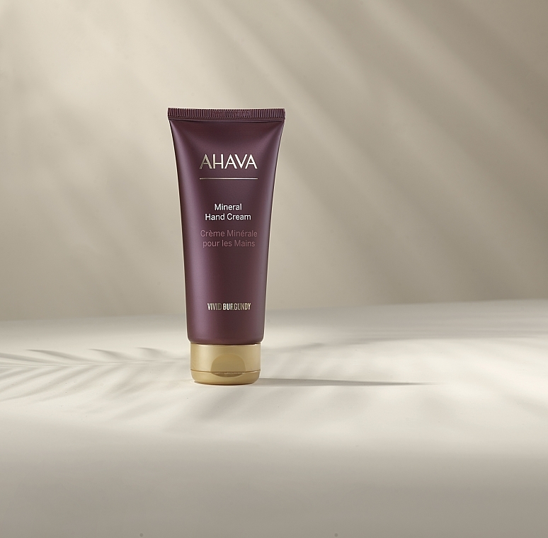 Крем для рук - Ahava Vivid Burgundy Mineral Hand Cream — фото N4