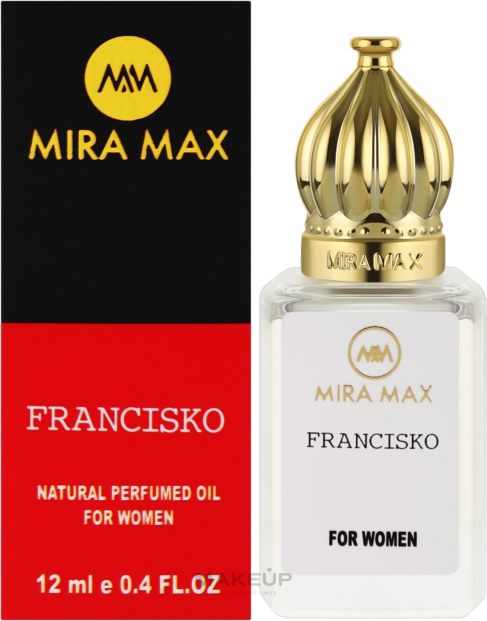 Mira Max Francisko - Парфюмированное масло для женщин — фото 12ml