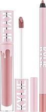 Духи, Парфюмерия, косметика Набор - Kylie Cosmetics Velvet Lip Kit (lipstick/3ml + lip/pencil/1.1g)