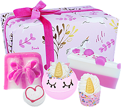 Духи, Парфюмерия, косметика Набор бомбочек для ванны - Bomb Cosmetics Unicorn Sparkle Gift Set