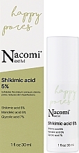 Нормализующая сыворотка для проблемной кожи, 5% шикимовая кислота - Nacomi Next Level Shikimic Acid 5% Serum — фото N2