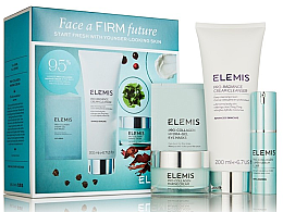 Парфумерія, косметика Набір - Elemis Pro-Collagen Firmer Future Collection (clean/cr/200ml + serum/15ml + f/cr/30ml + eye/mask/1pair)