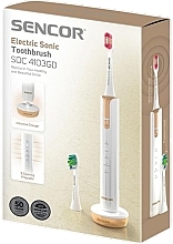 Електрична зубна щітка, біла - Sencor Electric Sonic Toothbrush SOC 4103GB — фото N2